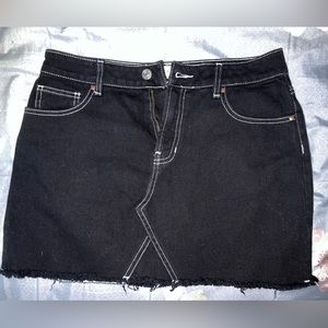 Black pacsun mini skirt